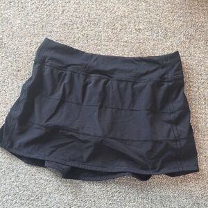 Lululemon Black Tennis Skirt